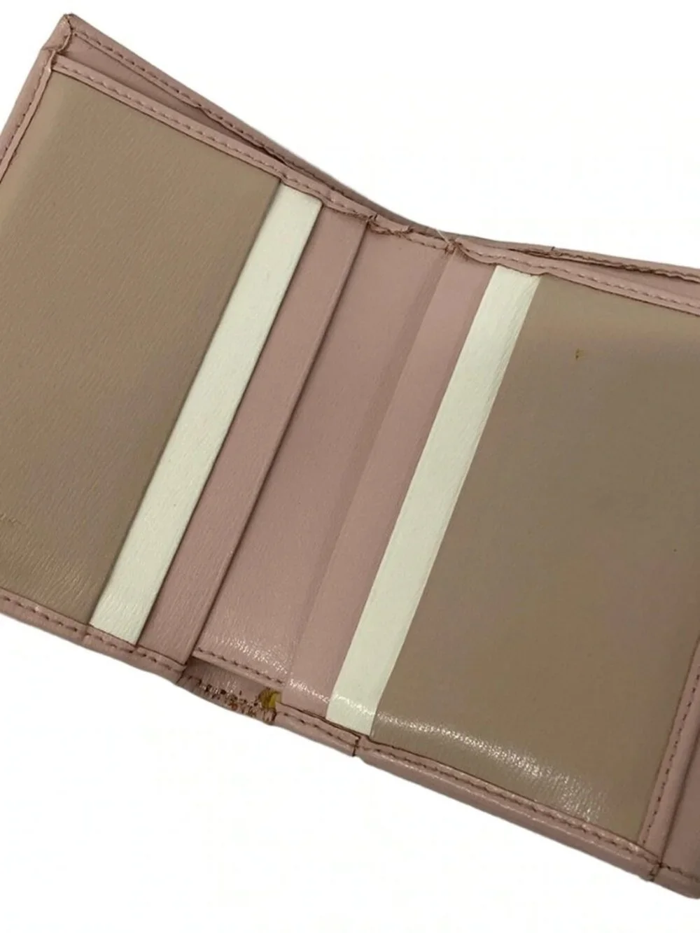 Salvatore Ferragamo Gancio City - Light Pink Leather Double-hook Wallet